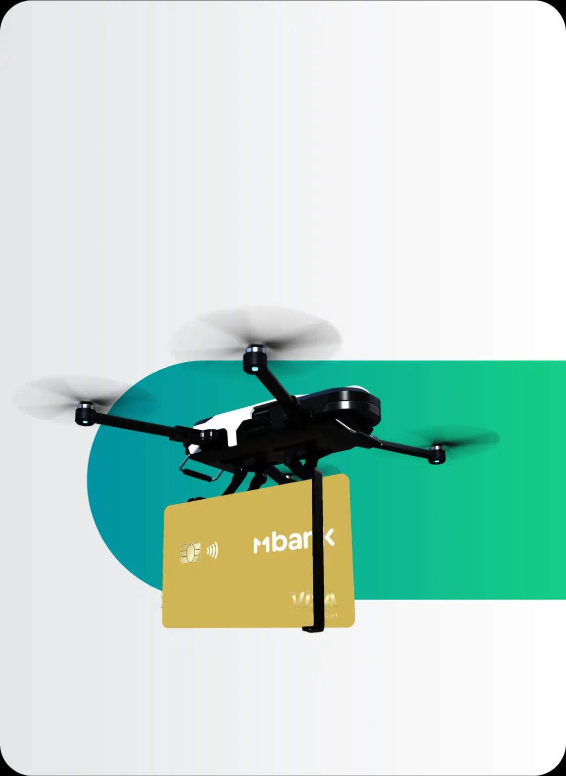 Order a MBANK GOLD card with home delivery