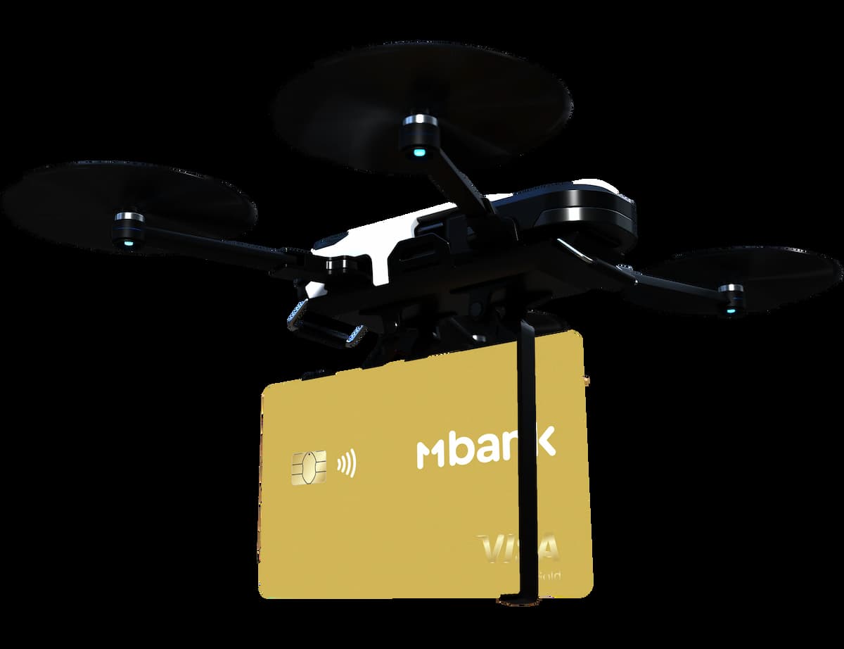 Order a MBANK GOLD card with home delivery