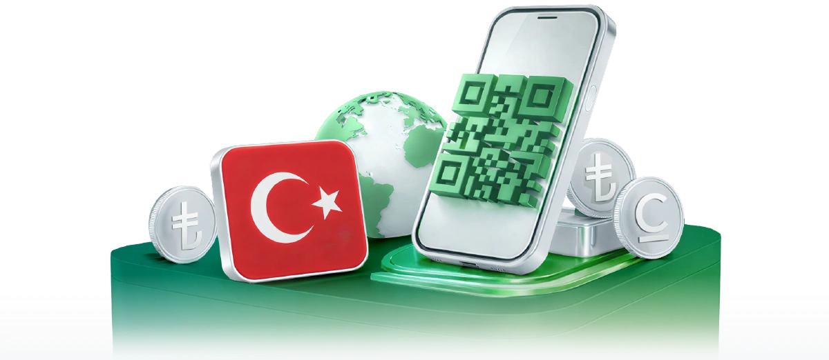 Оплата в Турции через QR MBANK