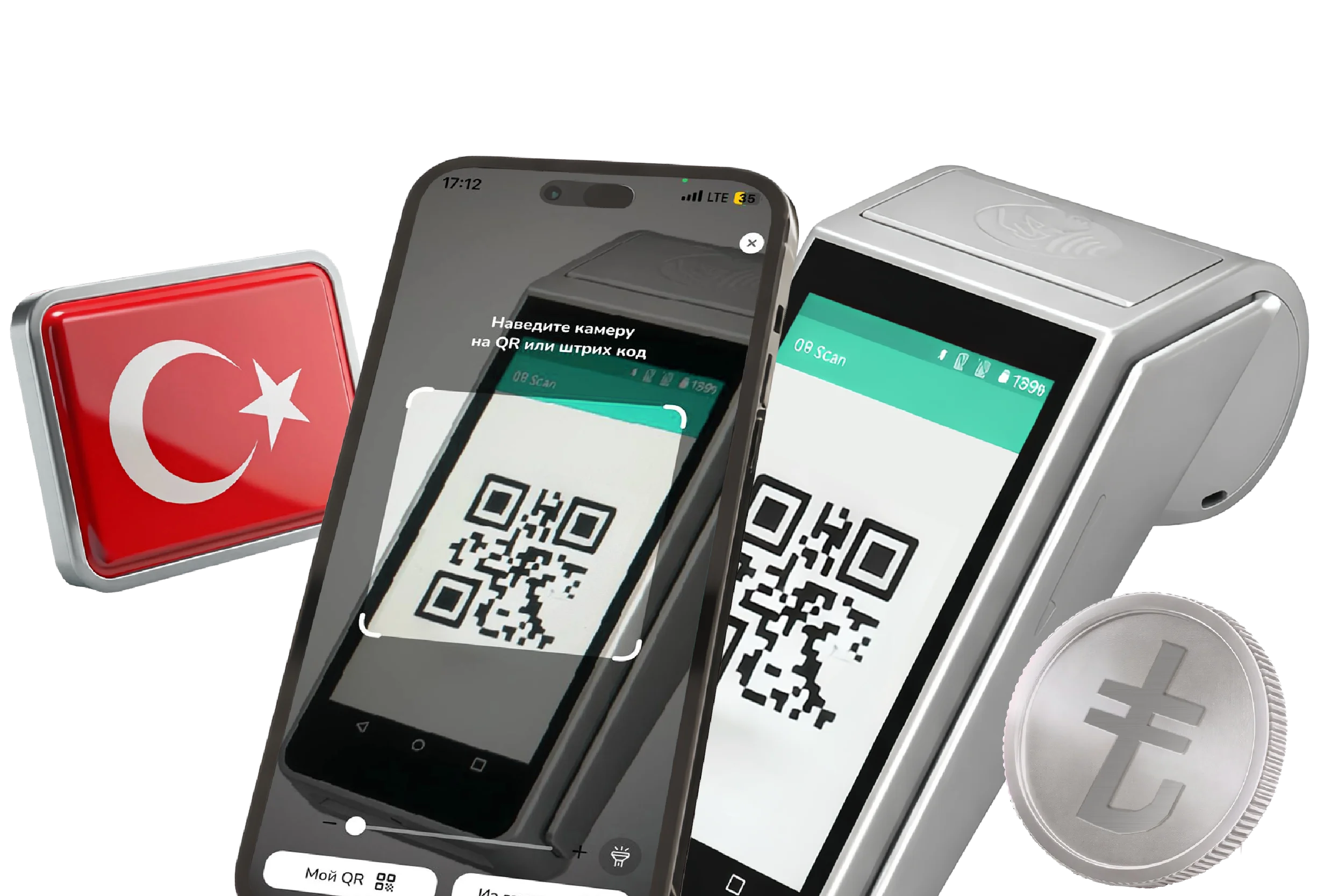 Просто сканируйте QR и платите — как дома!