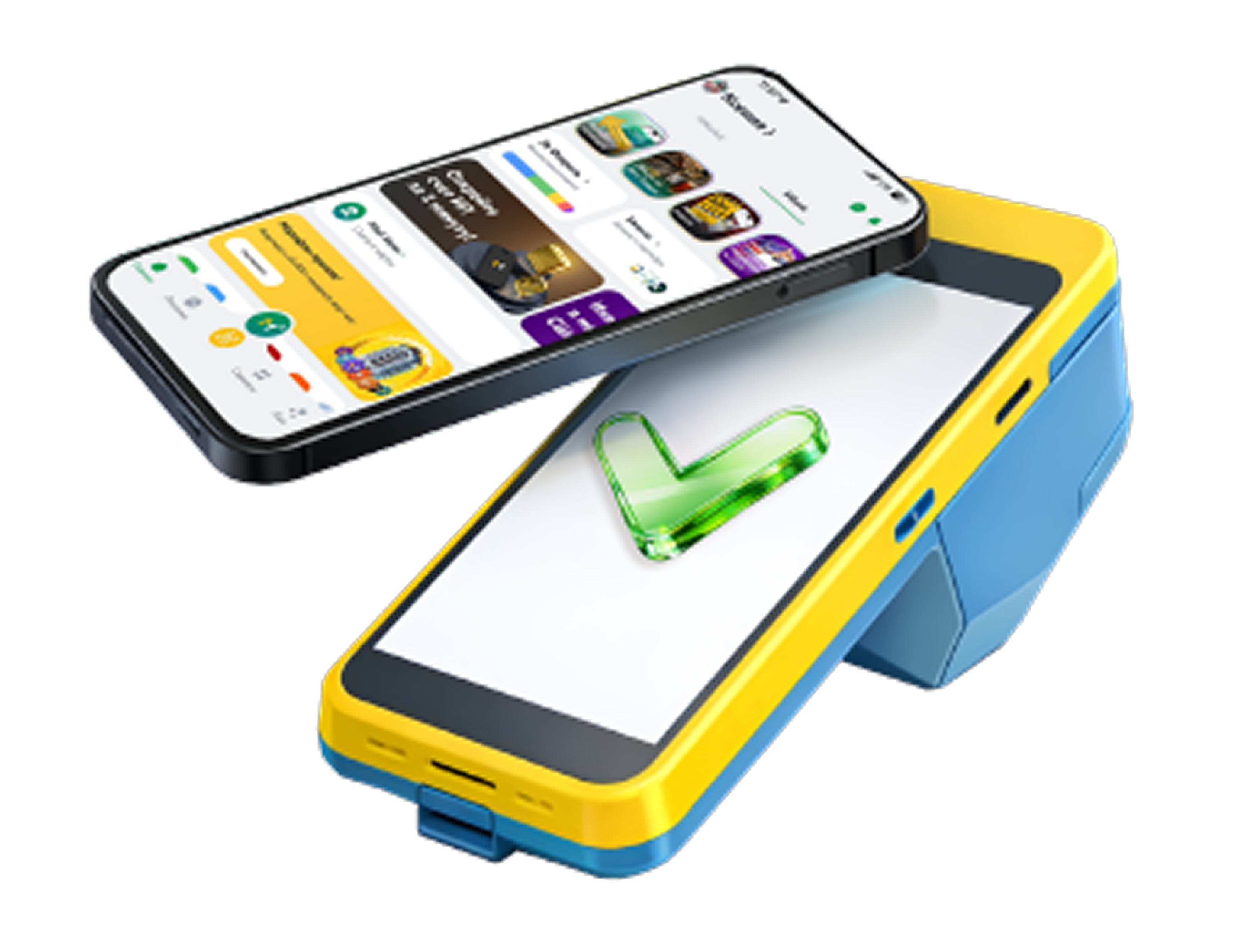 2. Поднесите смартфон к терминалу MKassa