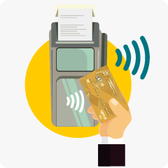 <p style="text-align:justify">3. Прозвучит звуковой сигнал, что подтвердит&nbsp;проведение платежа. Терминал автоматически распечатает чек.</p>