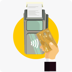 <p style="text-align:justify">2.Поднесите карту к считывающему устройству с пиктограммой "волны".</p>