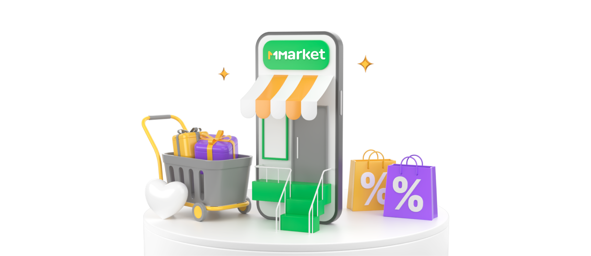 "The first marketplace with interest-free installments."