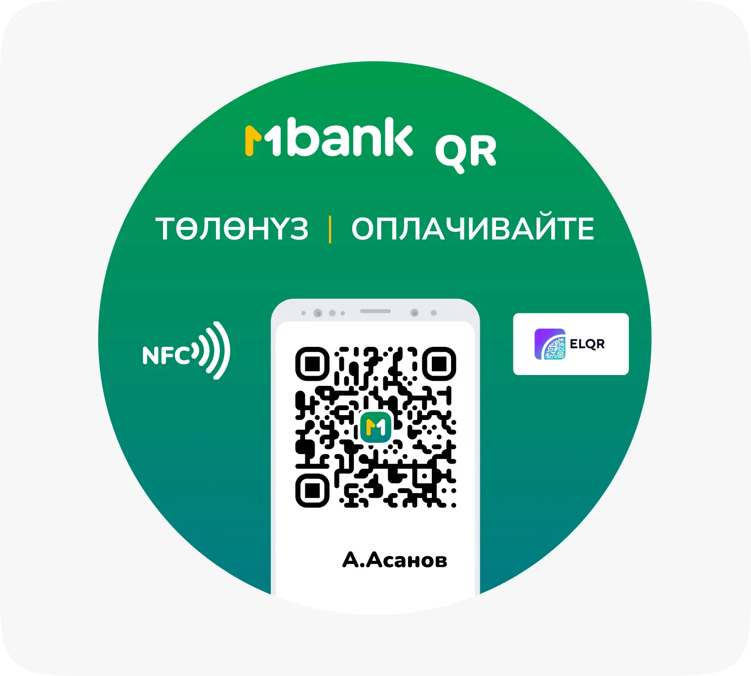 3. QR code (sticker)