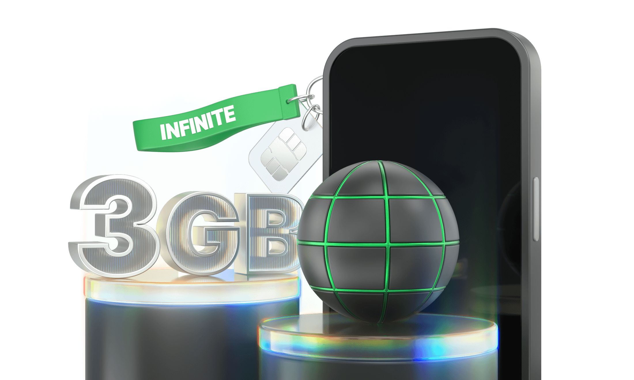 3 раза по 3 ГБ роуминга в вашем распоряжении